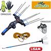 Lisam Pettine telescopico elettrico LISAM THOR 12V abbacchiatore olive cavo e omaggi