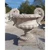 Mondo artistica VASO CALICE ORCIO FIORIERA PER PIANTE DA GIARDINO ESTERNO IN CEMENTO MARMO H80CM