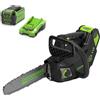 GreenWorks MOTOSEGA GREENWORKS GD40TCS A BATTERIA 40V DA POTATURA CON KIT BATTERIA 2Ah