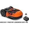 WORX LANDROID L WR155E + MODULO GPS 4G ROBOT GIARDINO PER 2000 MQ OFFERTA