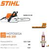 STIHL Motosega STIHL MS 251 - Barra taglio 45 CM - Potenza 3,0 HP - 100ml olio omaggio