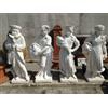 FratelliVagnoni STATUE IN CEMENTO E MARMO 4 STAGIONI Cm.120-ARREDO DA GIARDINO STATUA PIETRA