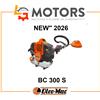 OLEO-MAC DECESPUGLIATORE A SCOPPIO OLEO-MAC BC 300 S 1,5HP - 1,1 kW/30 cm³