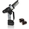 Volpi POTATORE BATTERIA VOLPI KVS 5500 - 2 BATTERIE LITIO 4 AH POMPA OLIO AUTOMATICA