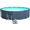 INTEX PISCINA FUORI TERRA INTEX 26384 GRAPHITE PANEL PISCINA SEQUOIA NUOVO MODELLO !!