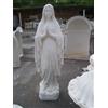 mondo artistica STATUA SCULTURA DELLA MADONNA DI LOURDES DA GIARDINO IN CEMENTO MARMO PIETRA
