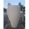 Mondo artistica VASO ORCIO A CONO FIORIERA PER PIANTE DA GIARDINO ESTERNO IN CEMENTO MARMO 100CM