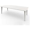 Keter Tavolo Allungabile Da Esterno Estensibile 240 cm In Resina Bianco Opaco Lima