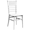 Sedia Chiavarina Bianca Cerimonia Catering Da Esterno Impilabile Diamond 20 PZ