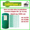 RETE RACCOLTA OLIVE IN ROTOLI tessitura doppio filo gr 33/mq indemagliabile
