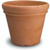 ELBI VASO A CAMPANA IN RESINA DA 100CM ELBI, DOPPIO BORDO, NO PLASTICA O TERRACOTTA