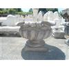 mondo artistica VASO FIORIERA PER FIORI DA GIARDINO IN CEMENTO MARMO PIETRA
