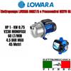 Lowara ELETTROPOMPA POMPA LOWARA BGM7/A HP1 V230 + PRESS CONTROL GENYO 8A/F22 2,2 ACQUA