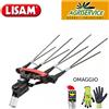 LISAM R8 CARBON abbacchiatore pettine scuotitore pneumatico per raccolta olive