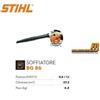 STIHL Soffiatore STIHL BG 86 BG86 potente getto aria - Professionale grandi superfici