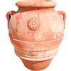 Bettini Deruta | Orcio Monumentale Terracotta h135cm Anfora Grande da Giardino