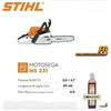 STIHL Motosega STIHL MS 231 - Barra 45 CM - HP 2,7 + 100 ml olio miscela STIHL