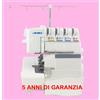 Juki TAGLIA E CUCI JUKI MO 735 N TAGLIACUCE TAGLIACUCI CON PUNTO DI COPERTURA MO735N