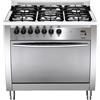 LOFRA CURVA CG96GV/C CUCINA INOX 90X60 CM 5 FUOCHI FORNO A GAS MULTIFUNZIONE