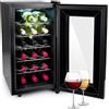 BAKAJI Cantina Refrigerante Vino Cantinetta Frigo Elettrica 18 Bottiglie 52 Lt 70W