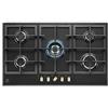 ELECTROLUX KGS9536RN PIANO COTTURA A GAS 90 CM 5 FUOCHI NERO OPACO