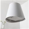 ELICA JUNO WH/F/50 CAPPA PARETE/ISOLA FILTRANTE 50 CM BIANCA CLASSE A