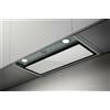 ELICA BOX IN PLUS IXGL/A/60 CAPPA DA INCASSO 60 CM INOX E VETRO BIANCO