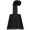 ELLECI KGPURO40M Cappa Aspirante a Parete Larghezza 45 cm colore Nero