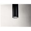 ELICA TUBE PRO ISLAND BL/A/43 CAPPA A ISOLA ASPIRANTE LED 256 WATT 603 m/h NERO