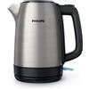 Philips HD9350/90 Bollitore elettrico 2200W, Capacità 1,7 litri, Acciaio