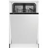 Beko LAVASTOVIGLIE INCASSO Slim 45cm Beko DIS35020 10 cop. Silenziosa 49db LED cl. E
