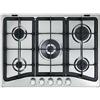 DELONGHI PFI57GH PIANO COTTURA 70CM 5 BRUCIATORI LINEA SLIM GHISA INOX