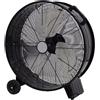 GBC VENTILATORE VENTILATORI INDUSTRIALE DA TERRA PAVIMENTO CON RUOTE 180VENTILATORE