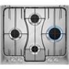 ELECTROLUX RGG6242LOX PIANO COTTURA A GAS ACCIAIO INOX 4 FUOCHI INCASSO 60 cm