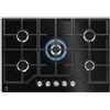 Electrolux Piano cottura gas 5 zone SERIE 600 Kgg75362K StepPower Black (75cm)