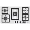 Elleci Piano Cottura Elleci Plano 90 4 Fuochi + 1 tripla Corona Bianco G68 PGSP90168CS
