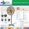 CFG Ventilatore A Piantana Silente 130W 6 Velocità Timer Telecomando Cfg EV066