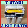 SystemPlus DEPURATORE ACQUA PURIFICATORE 7 STADI OSMOSI INVERSA A PRODUZIONE DIRETTA 700 A