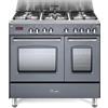 De'Longhi DE LONGHI MEM 965T GX ED CUCINA 5 FUOCHI 90X60 FORNO ELETTRICO ARDESIA