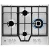 Electrolux Piano cottura gas 4 zone SERIE 600 Kgs64562Sx Steppower Inox (60cm)