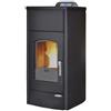 LAMINOX GRETA IDRO PLUS TERMOSTUFA A PELLET 18 KW ANTRACITE