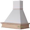 Coppari motore Faber CLASS 90 cappa cucina parete rustica legno mot.Faber fascione grezzo CL90-FGBE52