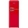 Akai Frigorifero Vintage Colorato AKAI ROSSO 240 L Frigo Freezer Retrò Anni 60 147 cm