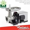 REBER 9500 NCSP Tritacarne corto n° 22 elettrico 600W 0,8 HP piatto in inox