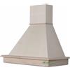 Coppari Cappa cucina classica rustica legno 90 TUTTA GREZZA con motore STOCK CL90-TTGC52