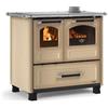 Nordica CUCINA STUFA A LEGNA NORDICA FAMILY Kw 7,5 con forno Capuccino