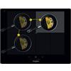 WHIRLPOOL SMP 658C/NE/IXL PIANO COTTURA INDUZIONE 4 ZONE 65 CM 6 SENSO VETRO