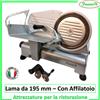 RGV Affettatrice Elettrica LAMA da 195 GL Lusso RGV, con Affilatoio per Affilatrice