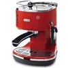 De Longhi Macchina caffè espresso 1100W ICONA CLASSIC Eco311 R Pump Rosso