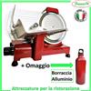 Rgv Affettatrice Elettrica Special Edition 25 RGV Lama 250 mm Rossa 140W + Borraccia